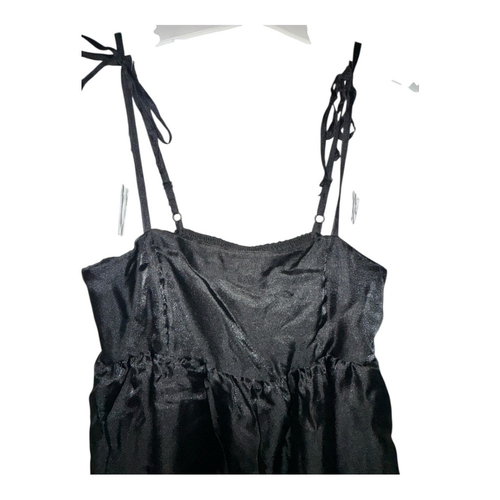 Wild Fable Black Mini Tie-Strap Dress - Picture 4 of 7
